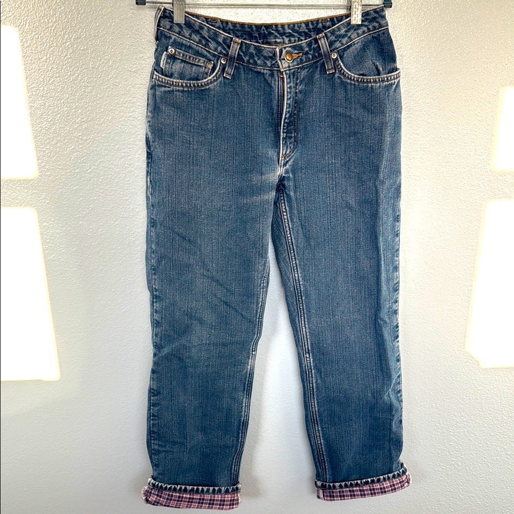 Carhartt Blue Ankle & Cropped Jeans
